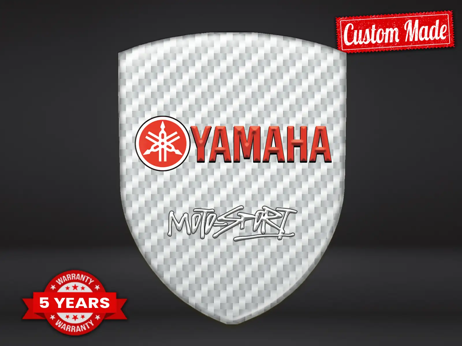 Yamaha Pegatinas Con Relieve Alta Calidad Premium Máximo